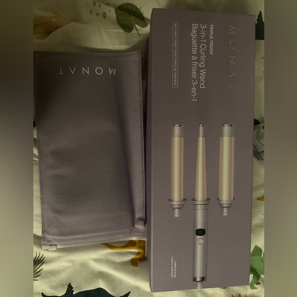 Triple touch 3-in-1 Curling Wand Baguette a Friser 3-en-1Monat